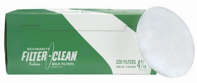 Schwartz Filter-Clean Disc Milk Filters