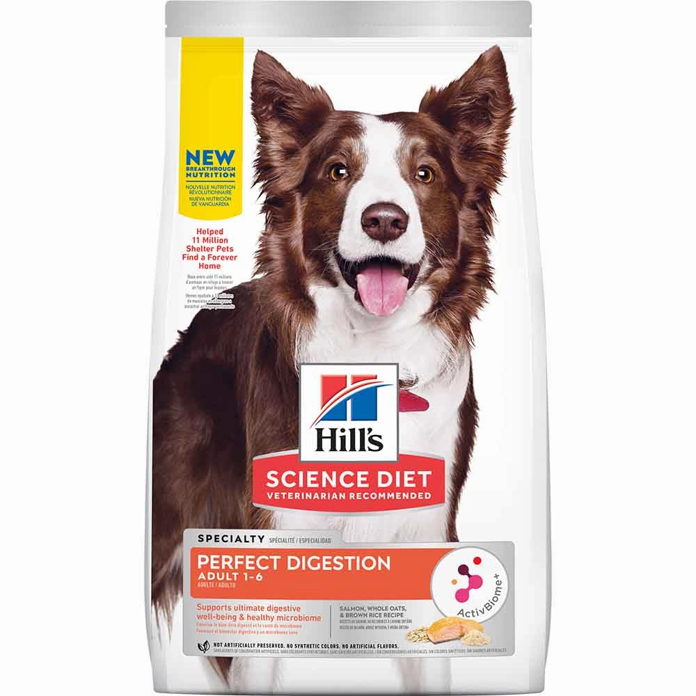 Science Diet Adult Perfect Digestion Salmon & Brown Rice Dry Dog Food 3.5lb