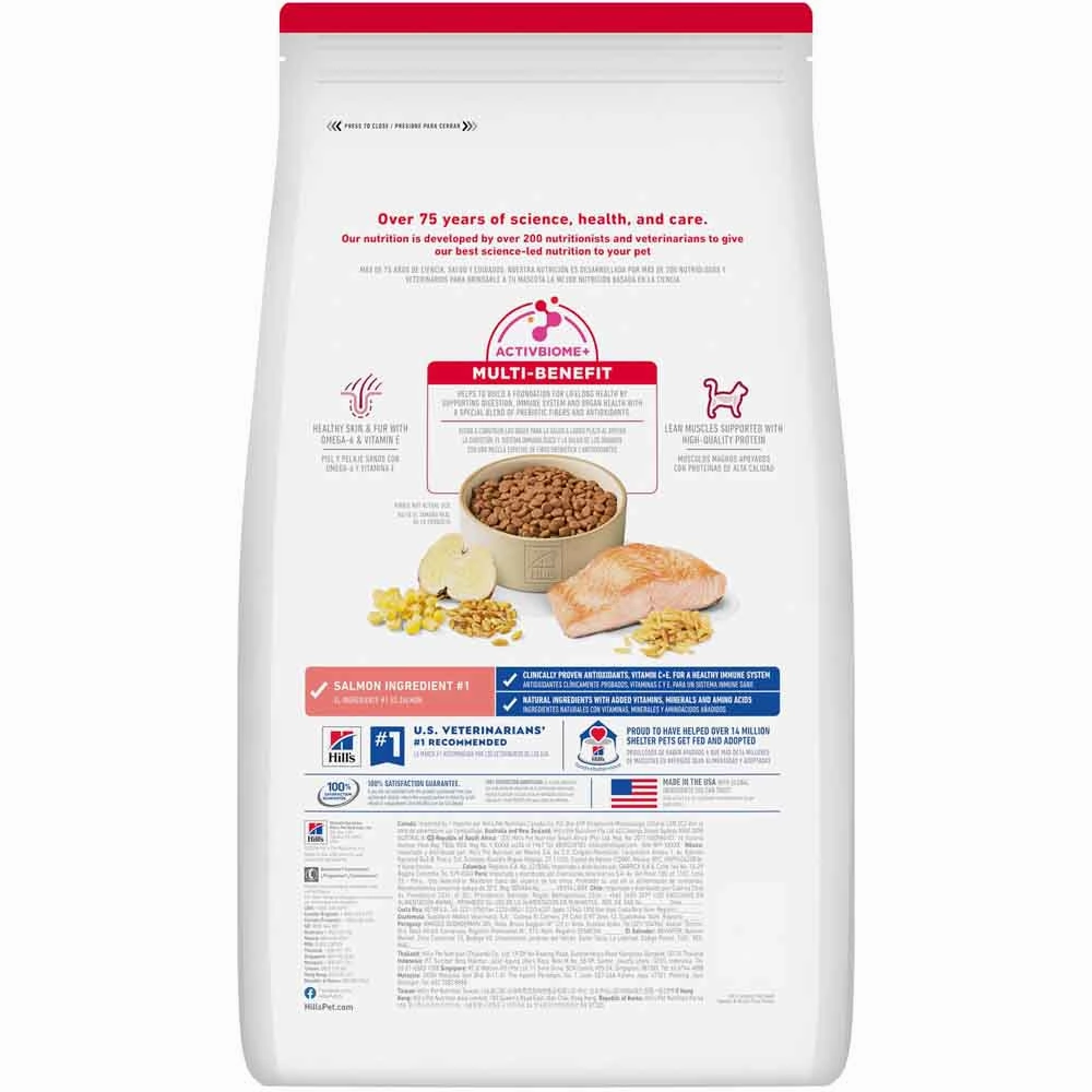 Science Diet Adult Salmon & Brown Rice Dry Cat Food 3.5lb
