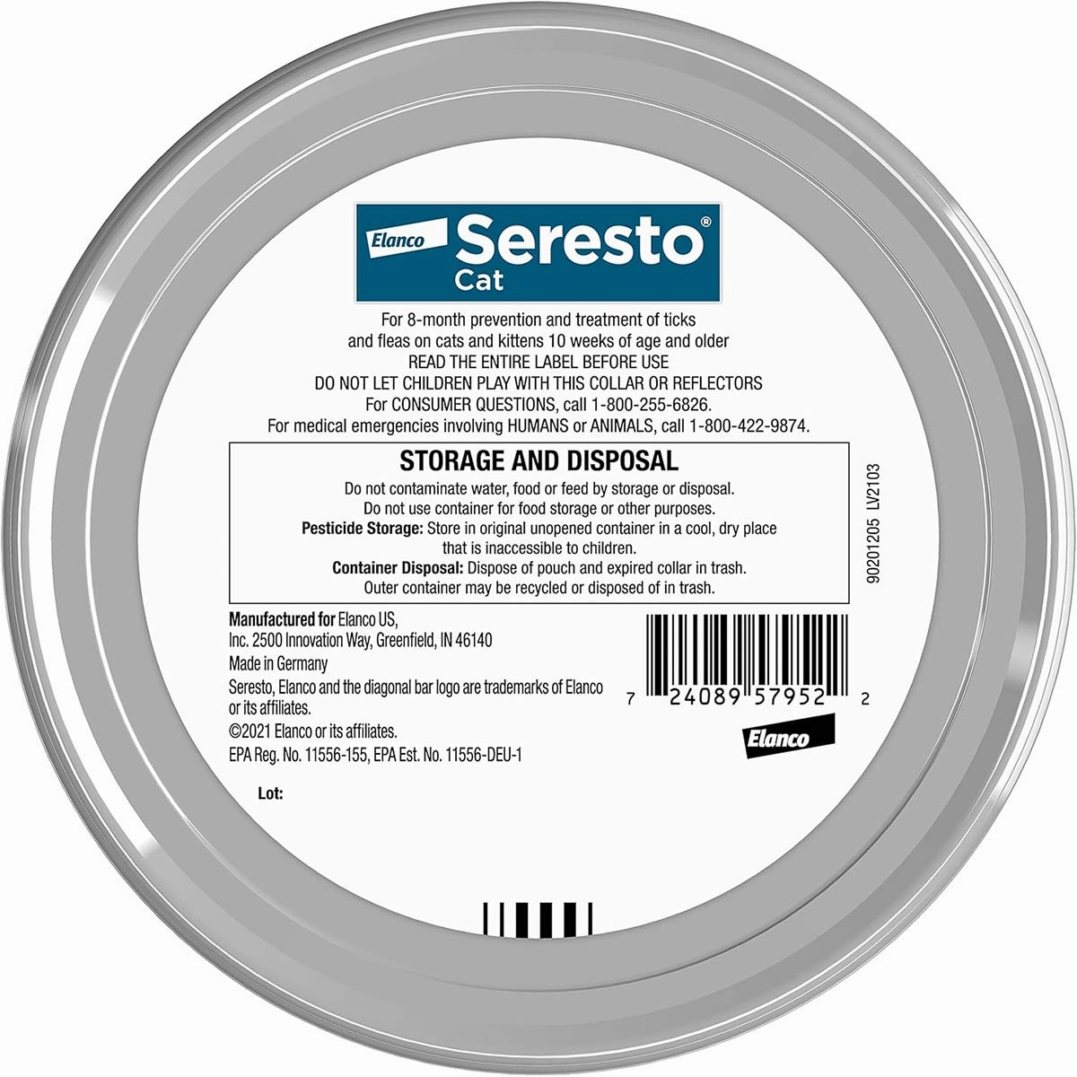 Seresto Flea & Tick Collar for Cats