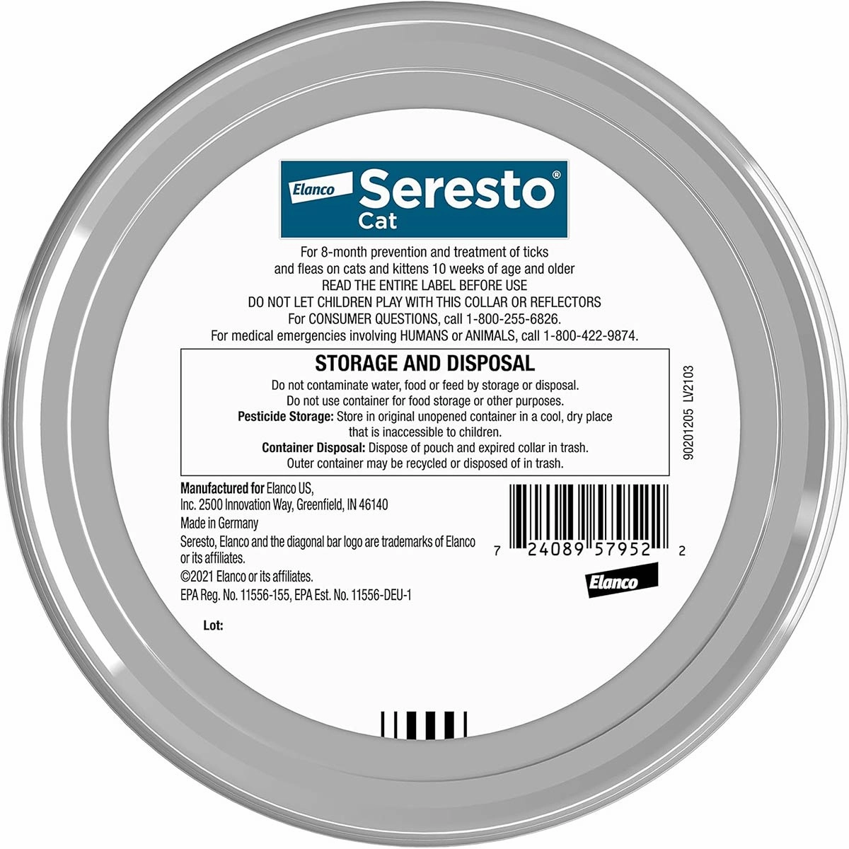 Seresto Flea & Tick Collar for Cats
