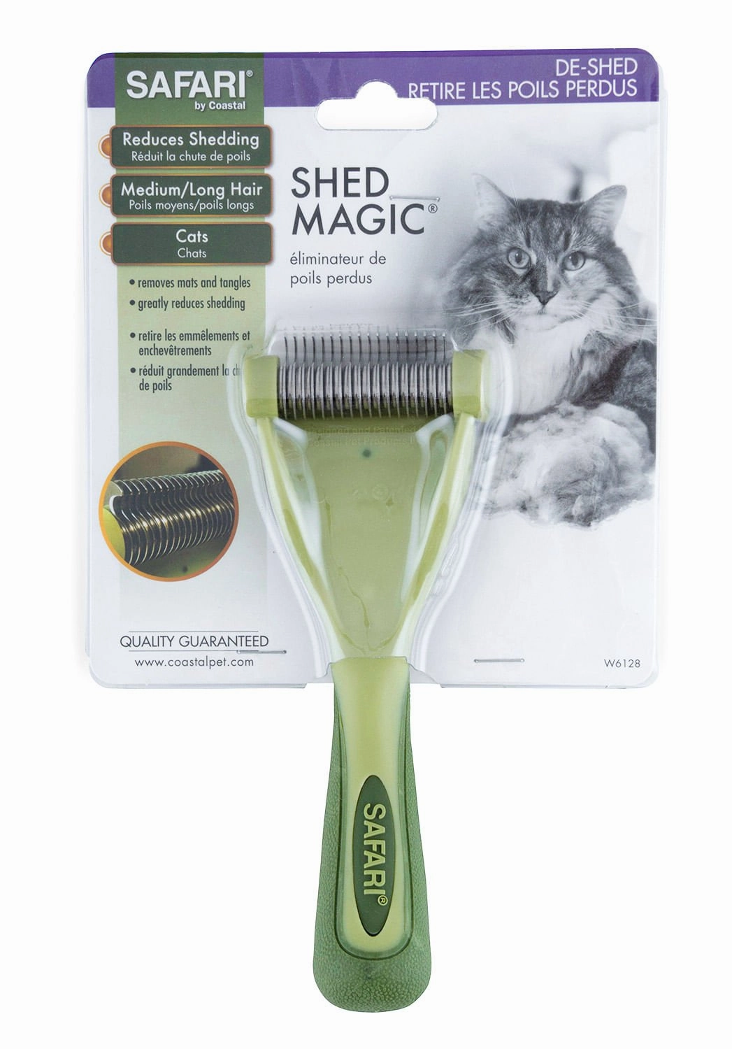 Shed Magic De-Shedding Tool for Dogs & Cats