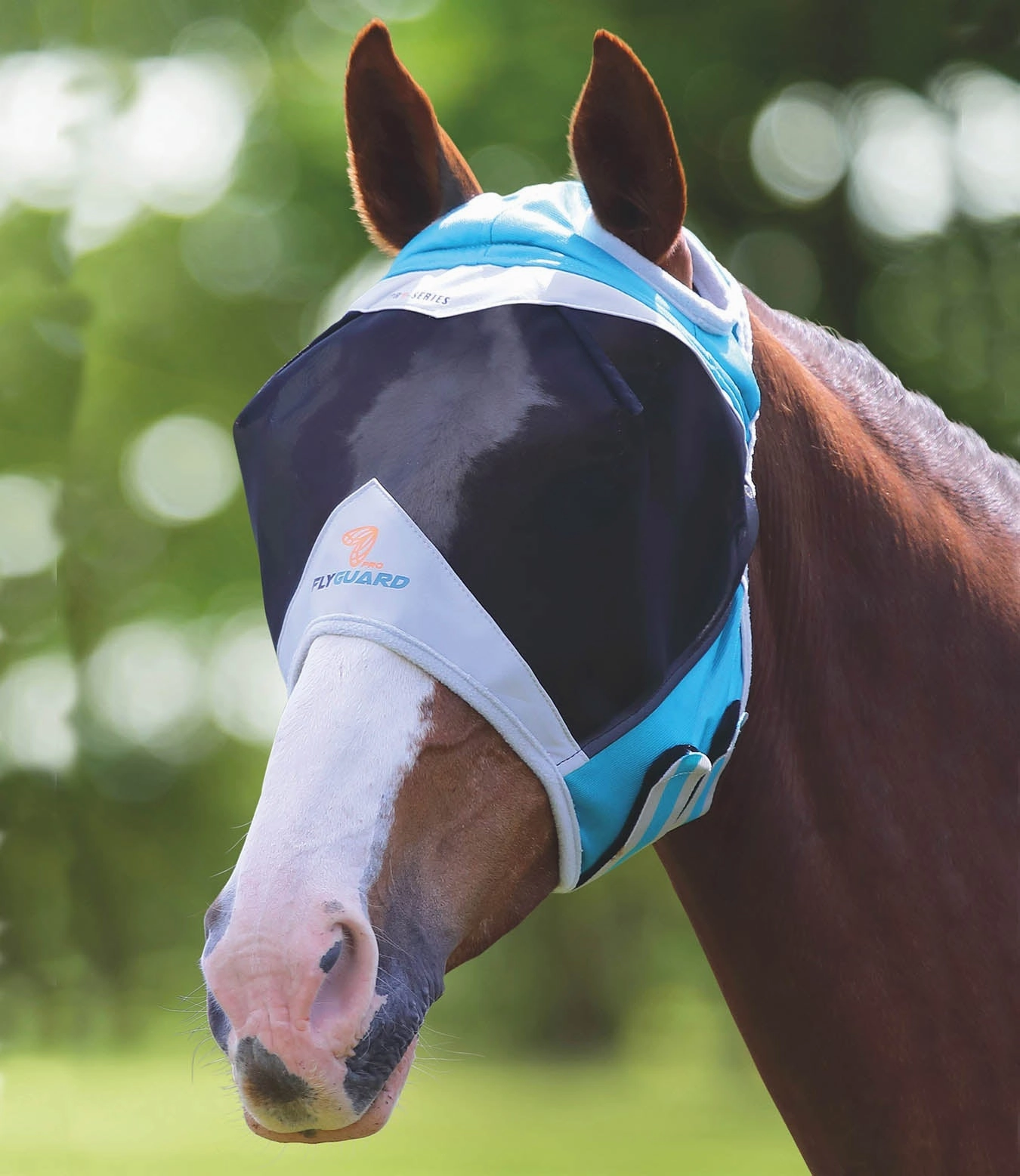 Shires Fine Mesh Horse Fly Mask without Ears
