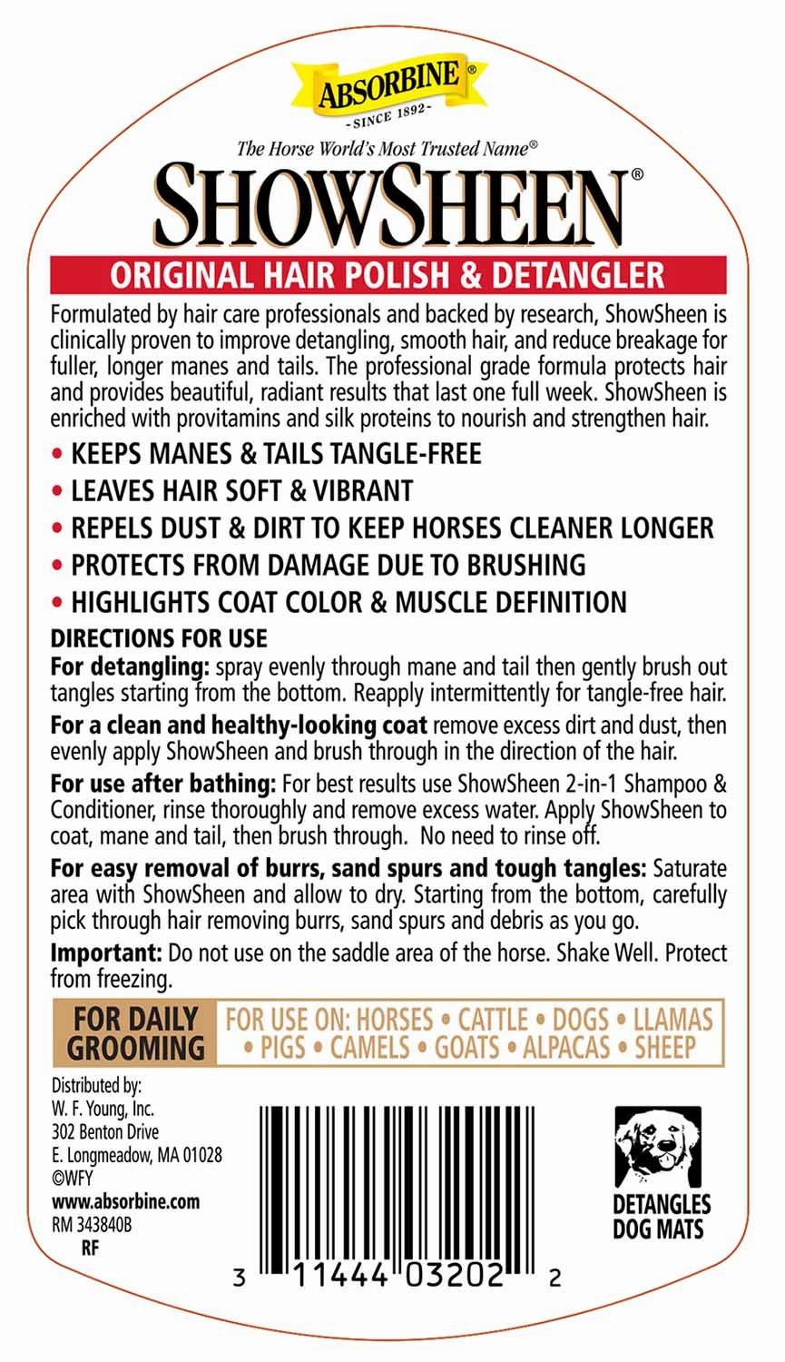 ShowSheen Hair Polish & Detangler