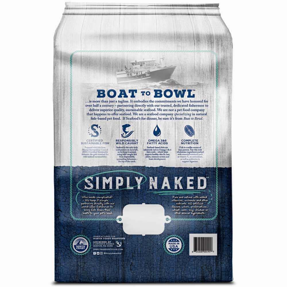 Simply Naked Wild Haddock & Cod Dinner Grain-Free Adult Dry Cat Food (Exp Aug 2025)