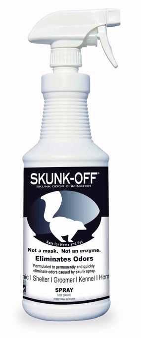 Skunk Odor Eliminator, 32 oz, Spray Trigger Bottle