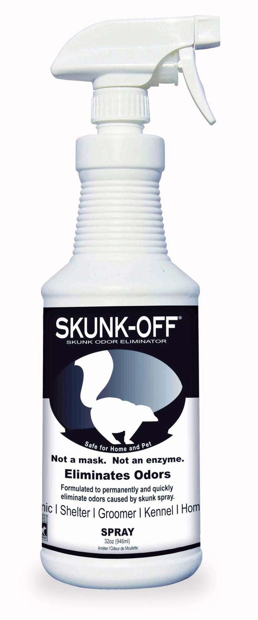 Skunk Odor Eliminator, 32 oz, Spray Trigger Bottle