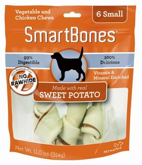 SmartBones Rawhide-free Sweet Potato Dog Chews