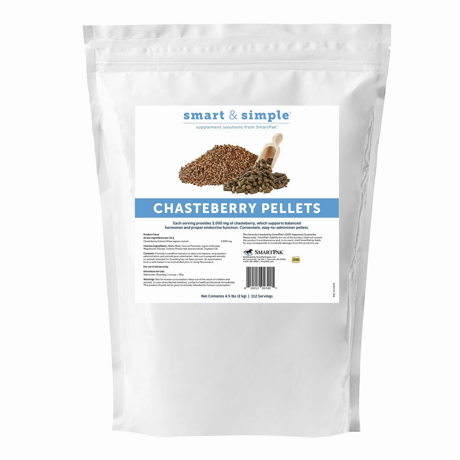 SmartEquine Smart & Simple Chasteberry Pellets