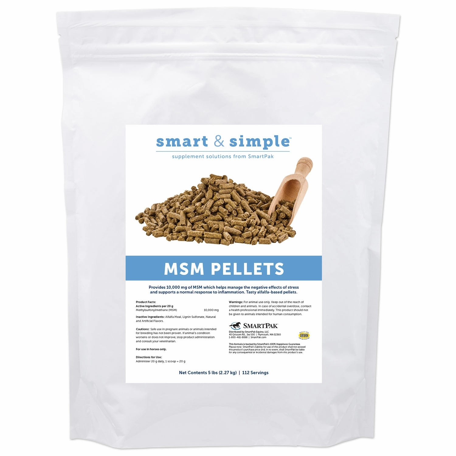 SmartEquine Smart & Simple MSM Pellets