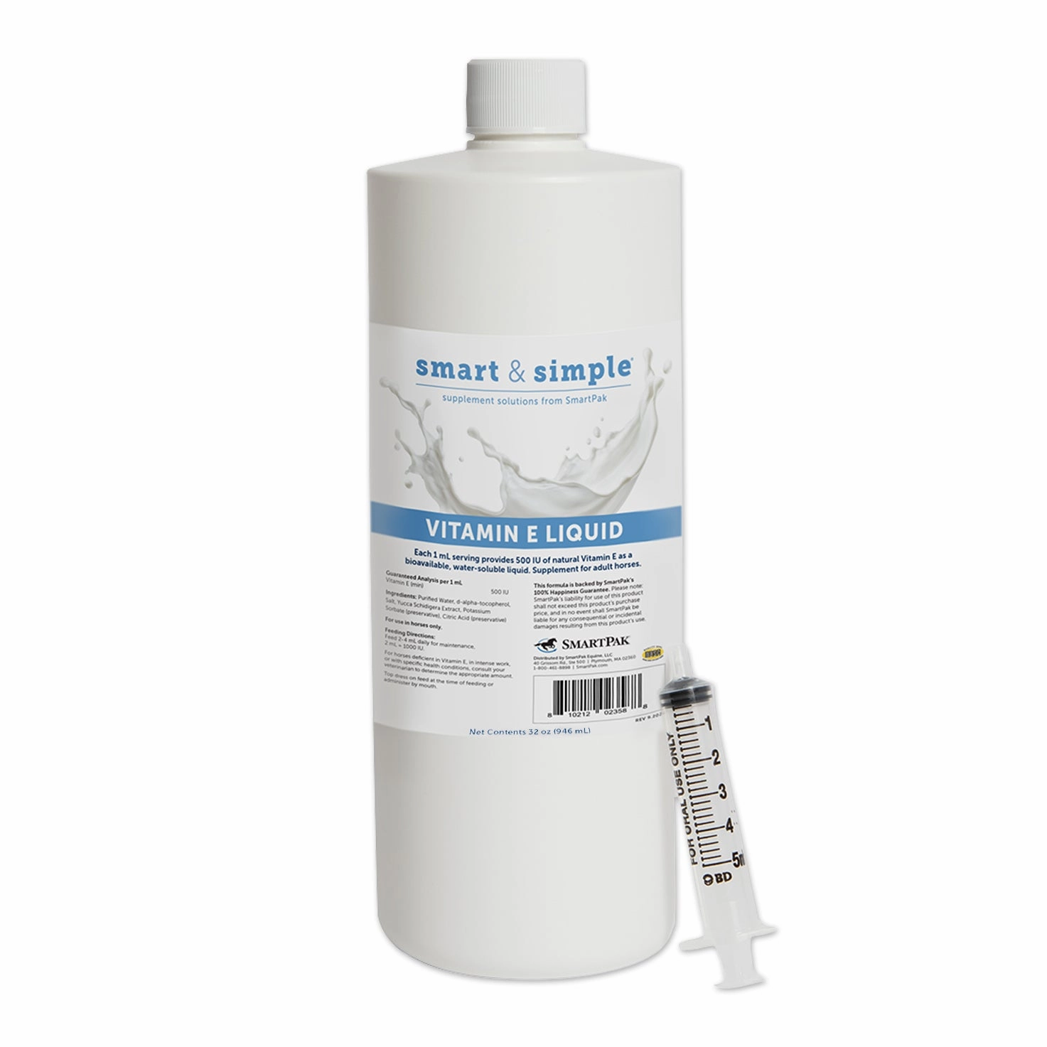 SmartEquine Smart & Simple Vitamin E, Liquid