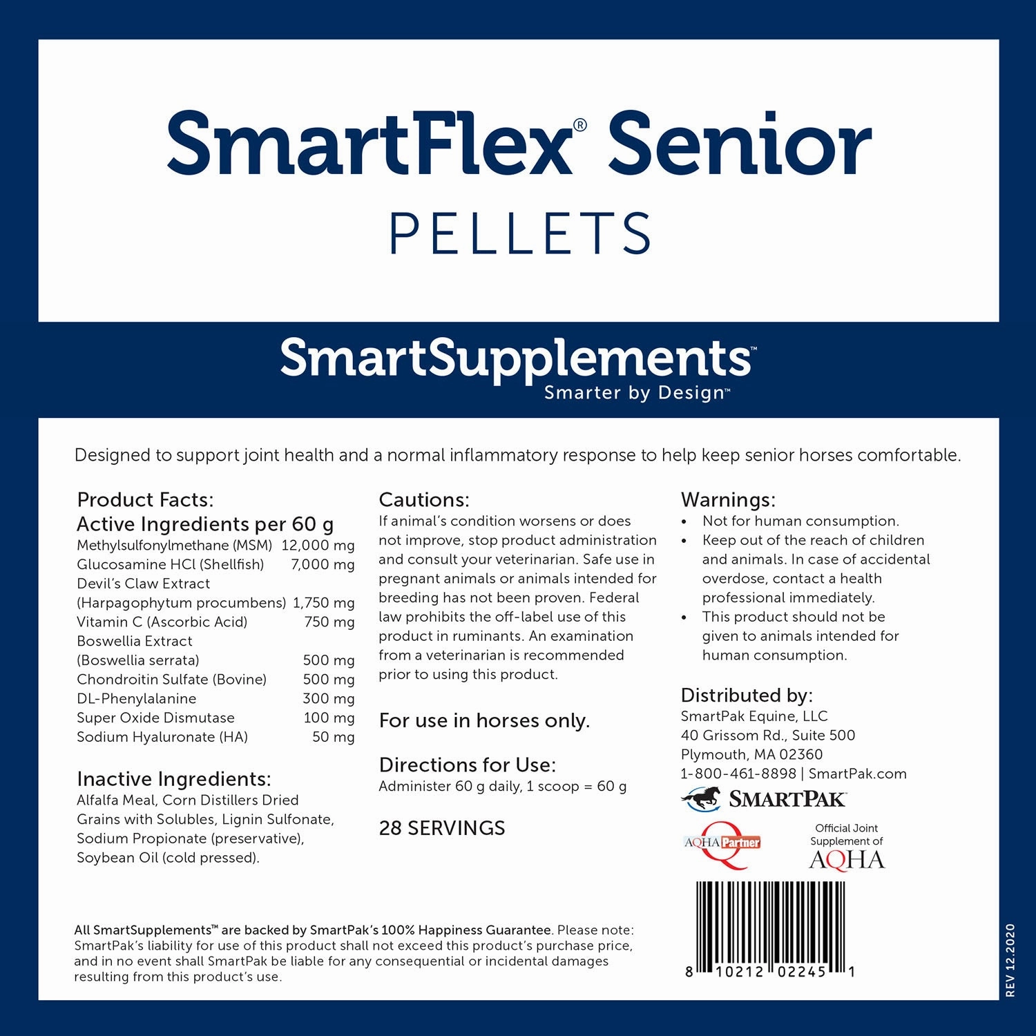SmartEquine SmartFlex Senior Pellets