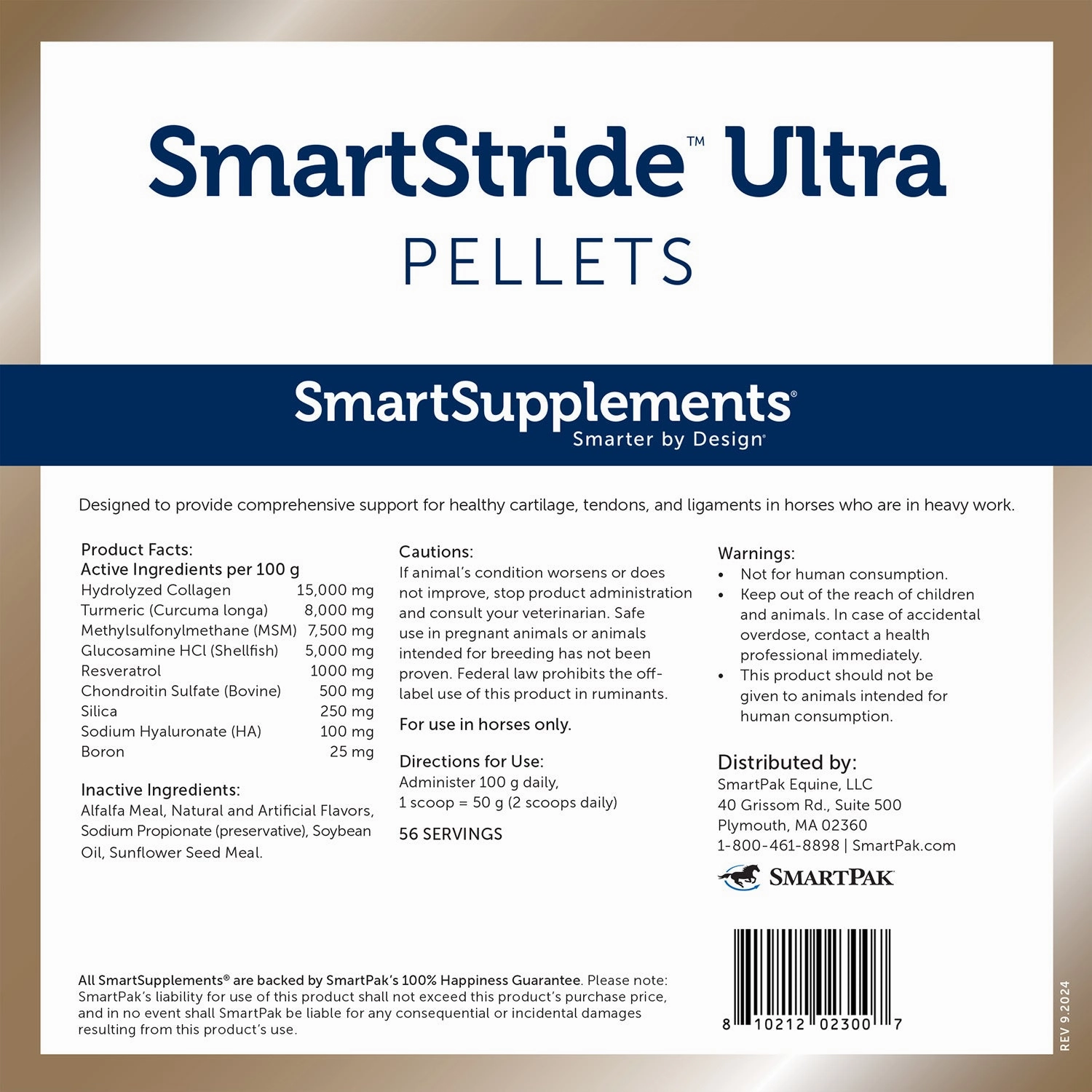 SmartEquine SmartStride Ultra Pellets
