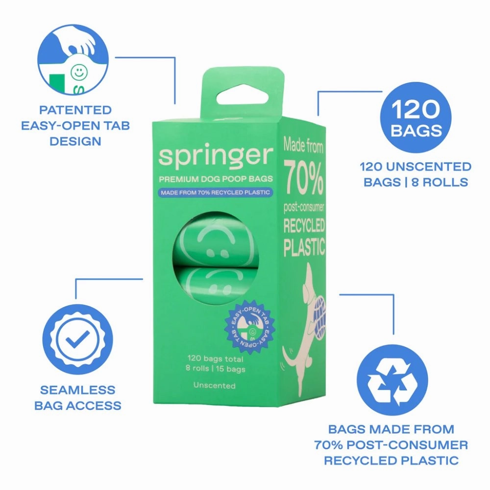 Springer Easy-Open Dog Poop Bags