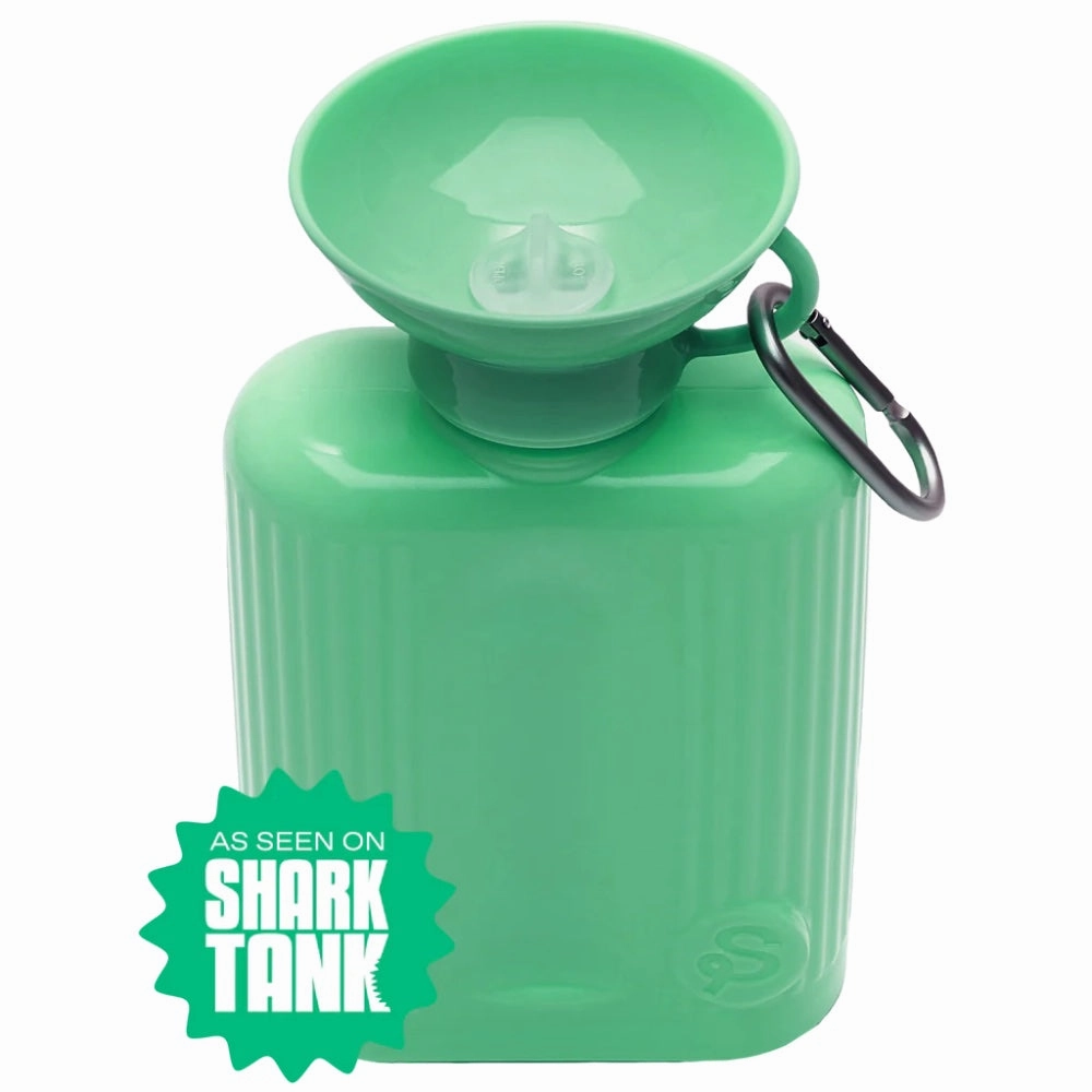 Springer Growler Dog Travel Water Bottle (Sky Blue)