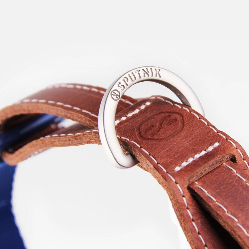 Sputnik Nylon Dog Collar (Red)