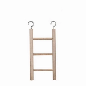 StarlingPet Wooden Ladder for Small Animals 3step