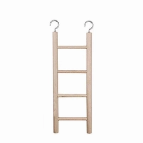 StarlingPet Wooden Ladder for Small Animals 4step