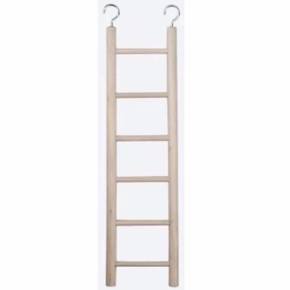 StarlingPet Wooden Ladder for Small Animals 6step