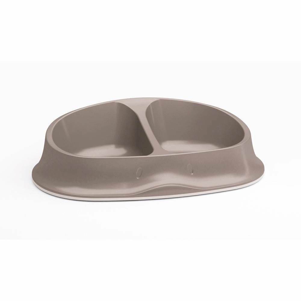 Stefanplast Chic Double Bowl 0.5L (Dove Grey)