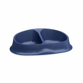 Stefanplast Chic Double Bowl 0.5L (Navy Blue)