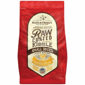 Stella & Chewy's Freeze-Dried Raw Coated Kibble Small Breed Chicken Grain-Free Dry Dog Food