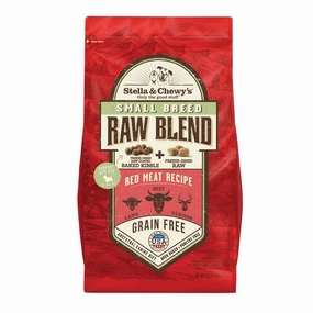 Stella & Chewys Raw Blend Red Meat Kibble With Freeze-Dried Raw Small Breed Grain-Free Dry Dog Food