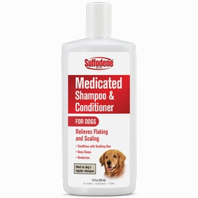 Sulfodene Medicated Shampoo & Conditioner for Dogs