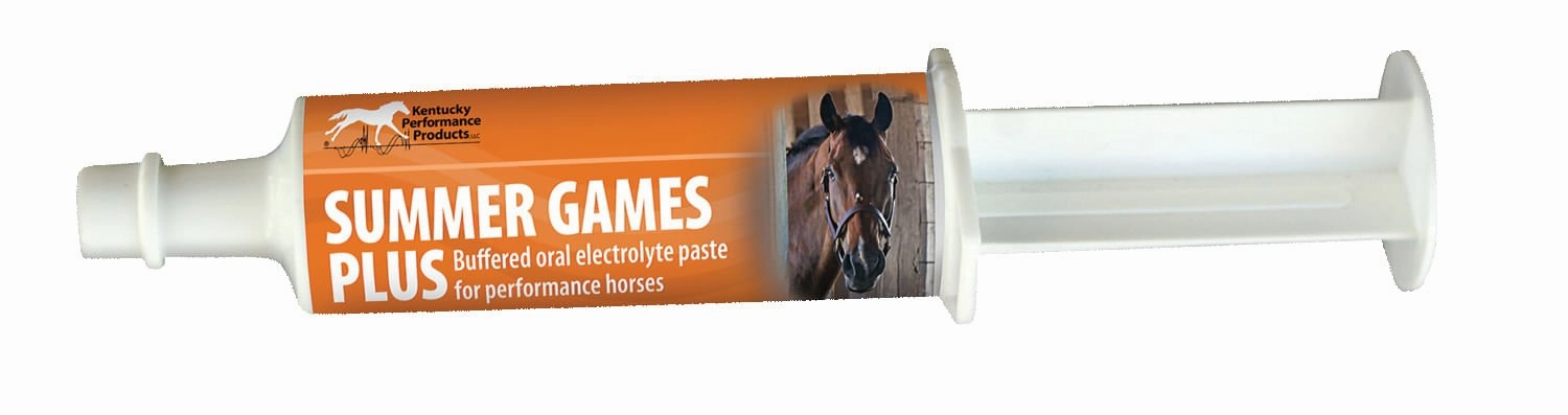 Summer Games Plus Oral Electrolyte Paste for Horses, 60 cc tube