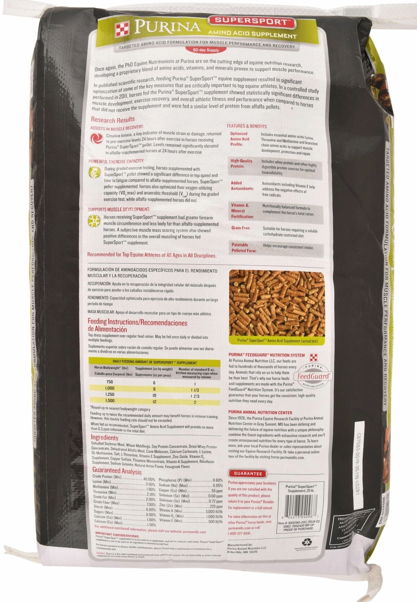 Supersport Amino Acid Supplement for Horses