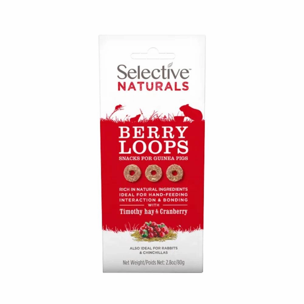 Supreme Science Selective Berry Loops with Timothy Hay & Cranberry 80g