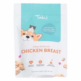 Taki Chicken Breast Freeze-Dried Treats For Cats & Dogs 50g