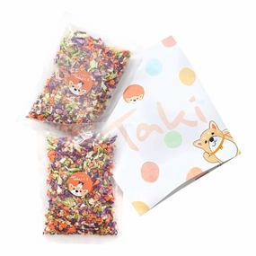 Taki Vegetables Mix Kyoto Freeze-Dried Meal Toppers For Cats & Dogs 80g