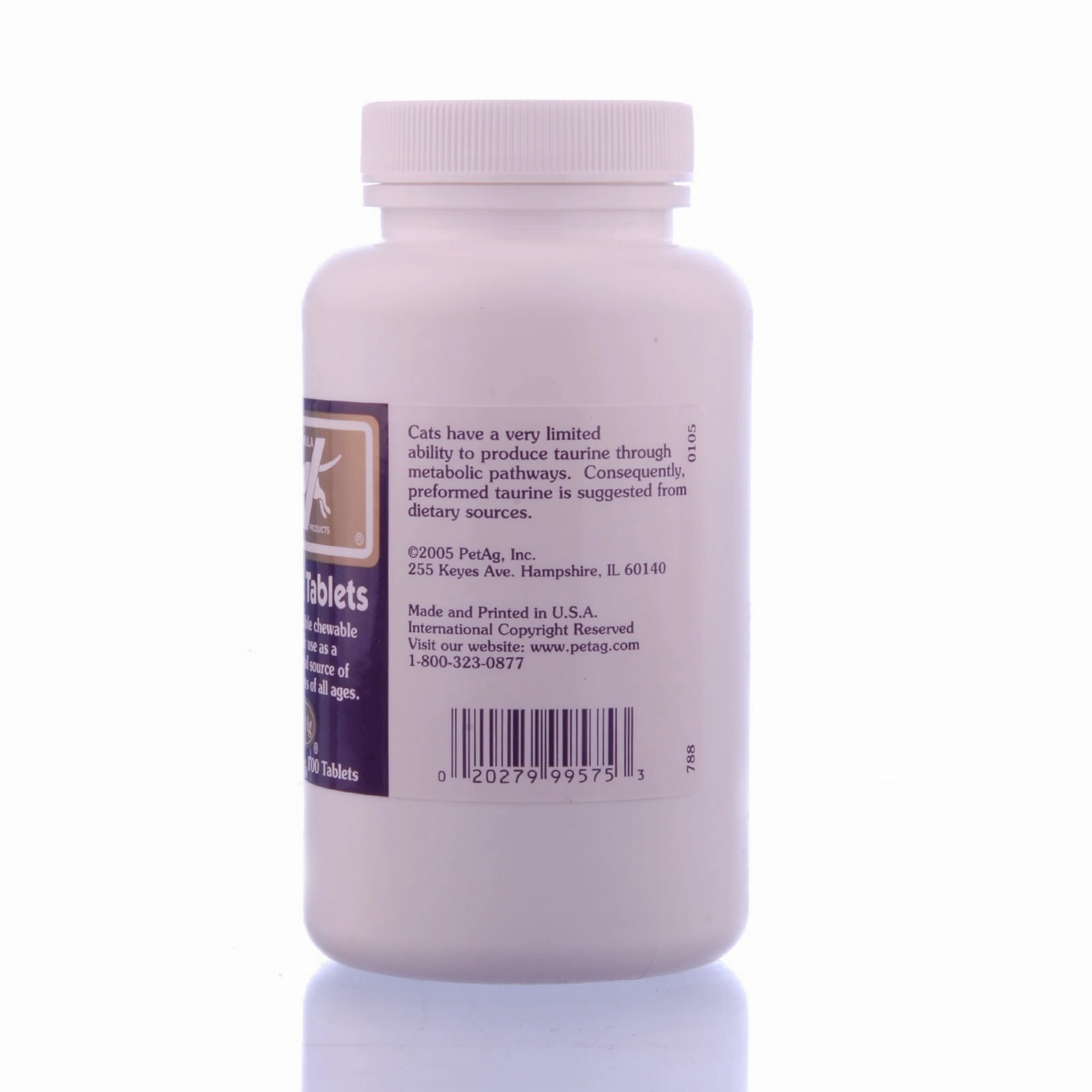 Taurine Tablets, 100 Count
