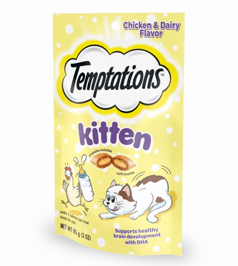 Temptations Kitten Chicken & Dairy Cat Treats