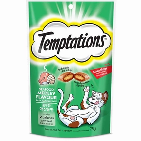 Temptations Seafood Medley Cat Treats 75g