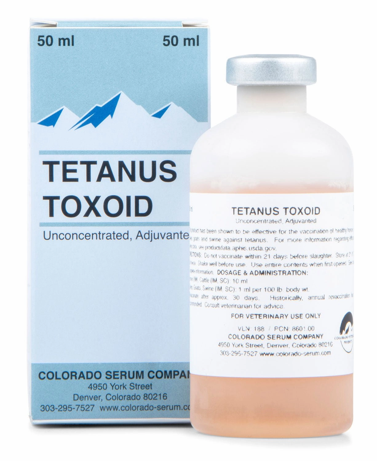 Tetanus Toxoid Vaccine for Animals