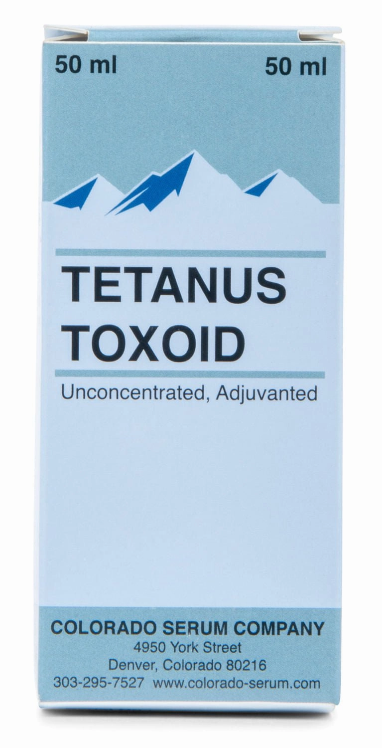 Tetanus Toxoid Vaccine for Animals