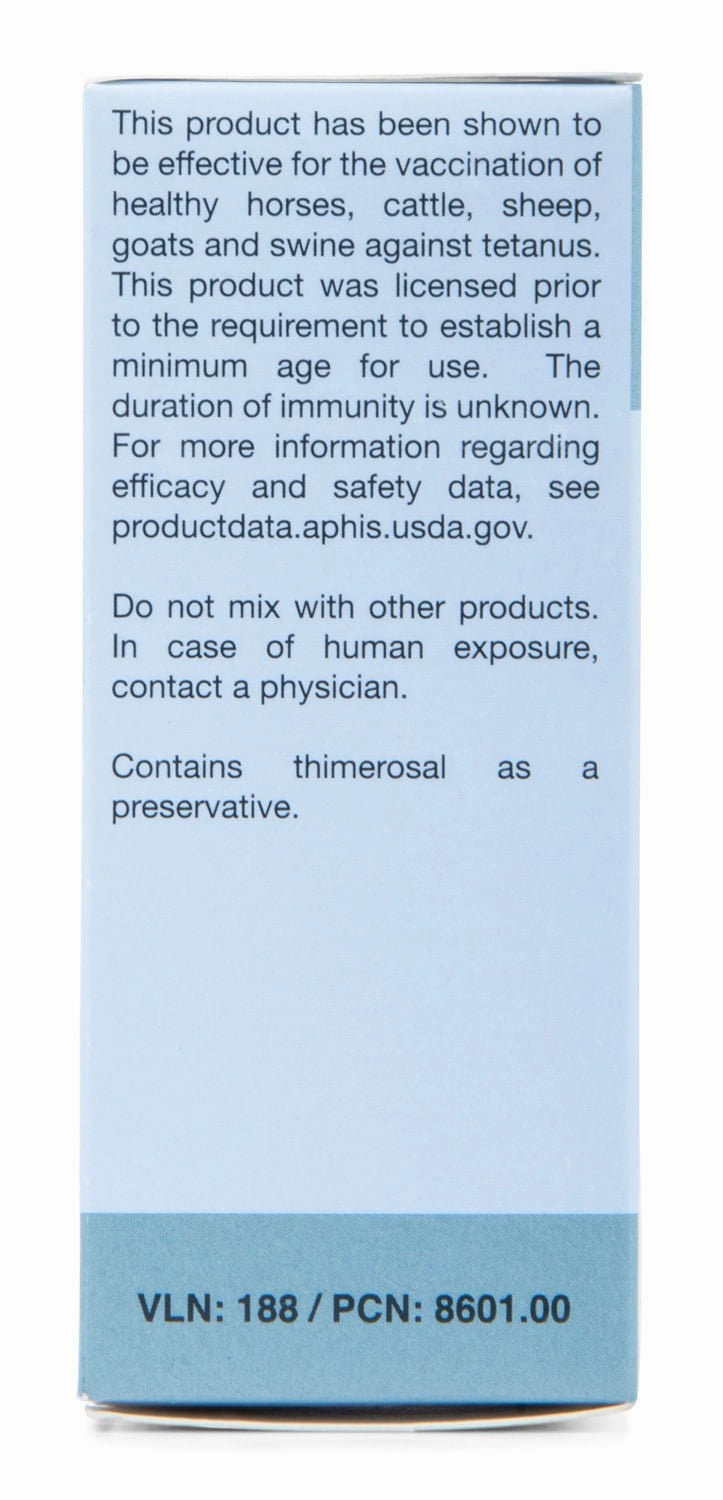 Tetanus Toxoid Vaccine for Animals