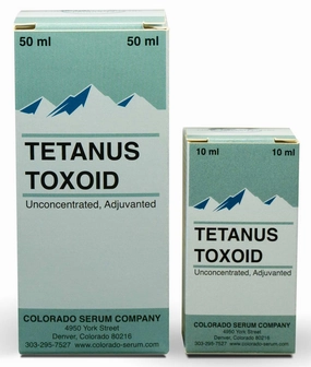 Tetanus Toxoid Vaccine for Animals