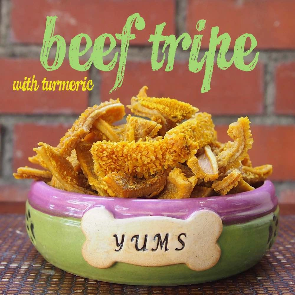 The Barkery Beef Tripe Dehydrated Dog Treats