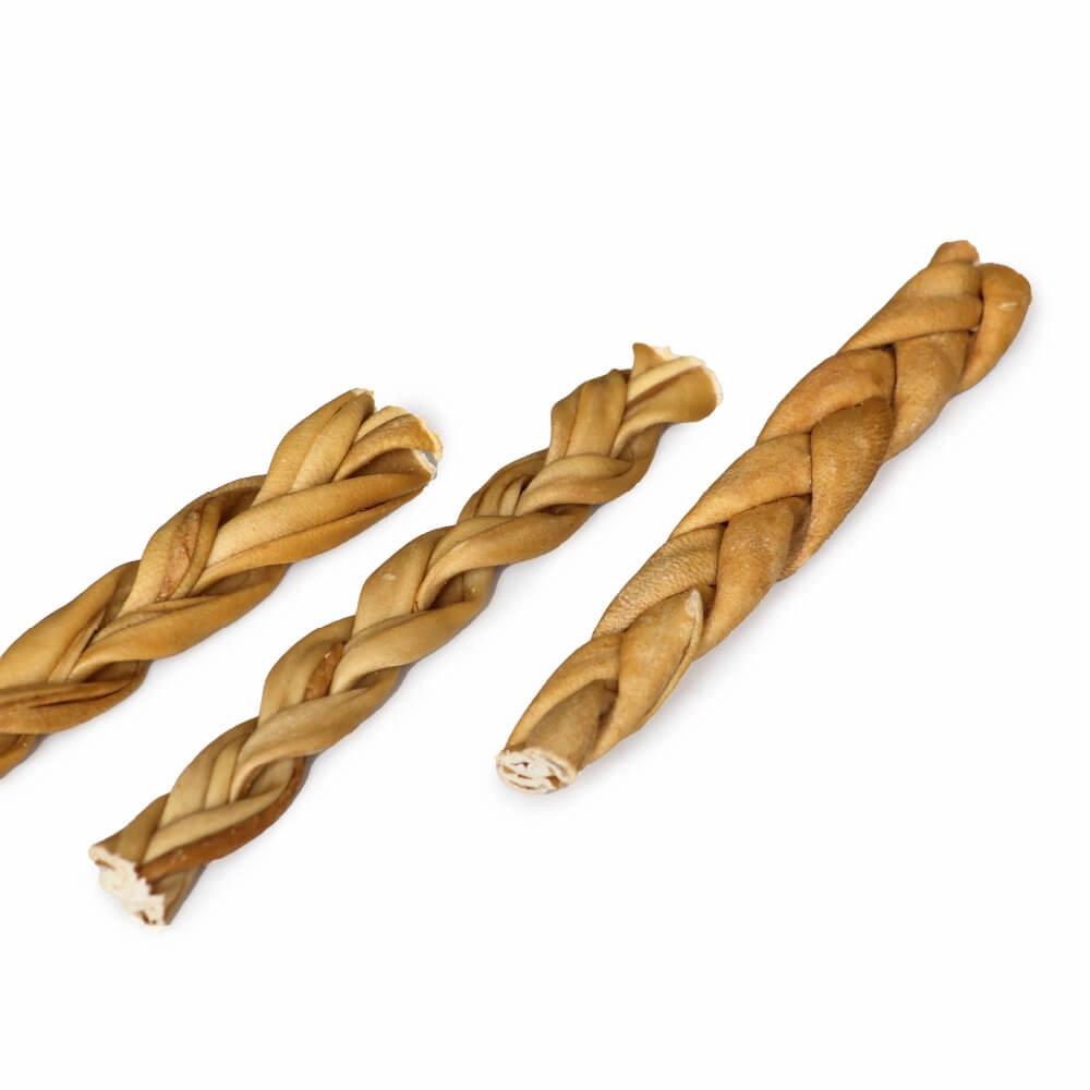 The Source-Sage Club Braided Lamb Skin Dog Treats 100g