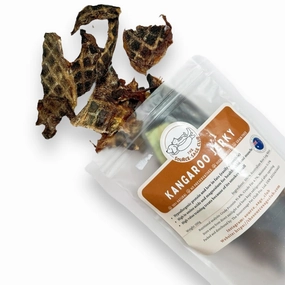 The Source-Sage Club Kangaroo Jerky Grain-Free Cat & Dog Treats 100g