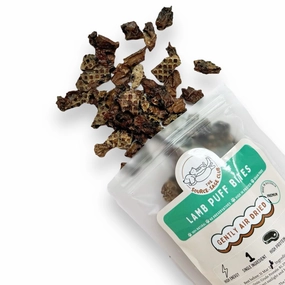 The Source-Sage Club Puff Lamb Bites Grain-Free Cat & Dog Treats 70g