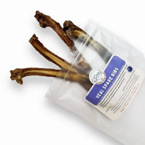 The Source-Sage Club Veal Spare Ribs Grain-Free Dog Chews 100g