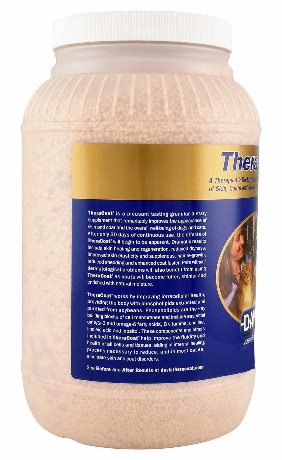 TheraCoat Skin & Coat Supplement for Dogs & Cats