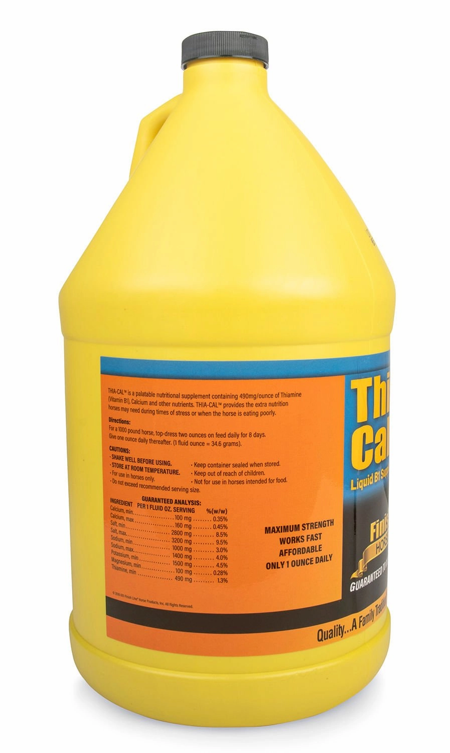 Thia-Cal Liquid B1 for Horses, Gallon