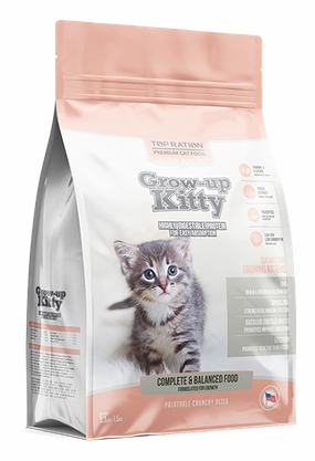 Top Ration Grow-Up Kitty Kitten Dry Cat Food