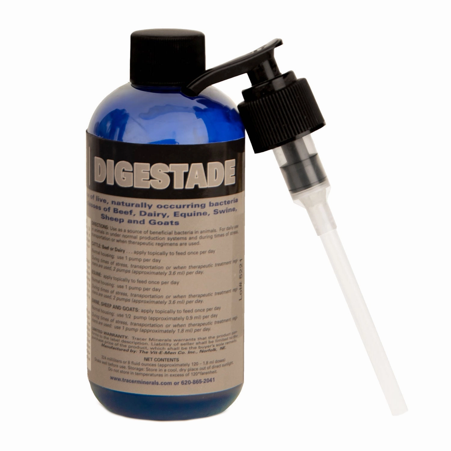 Tracer Digestade Liquid Digestive Supplement for Horses & Livestock