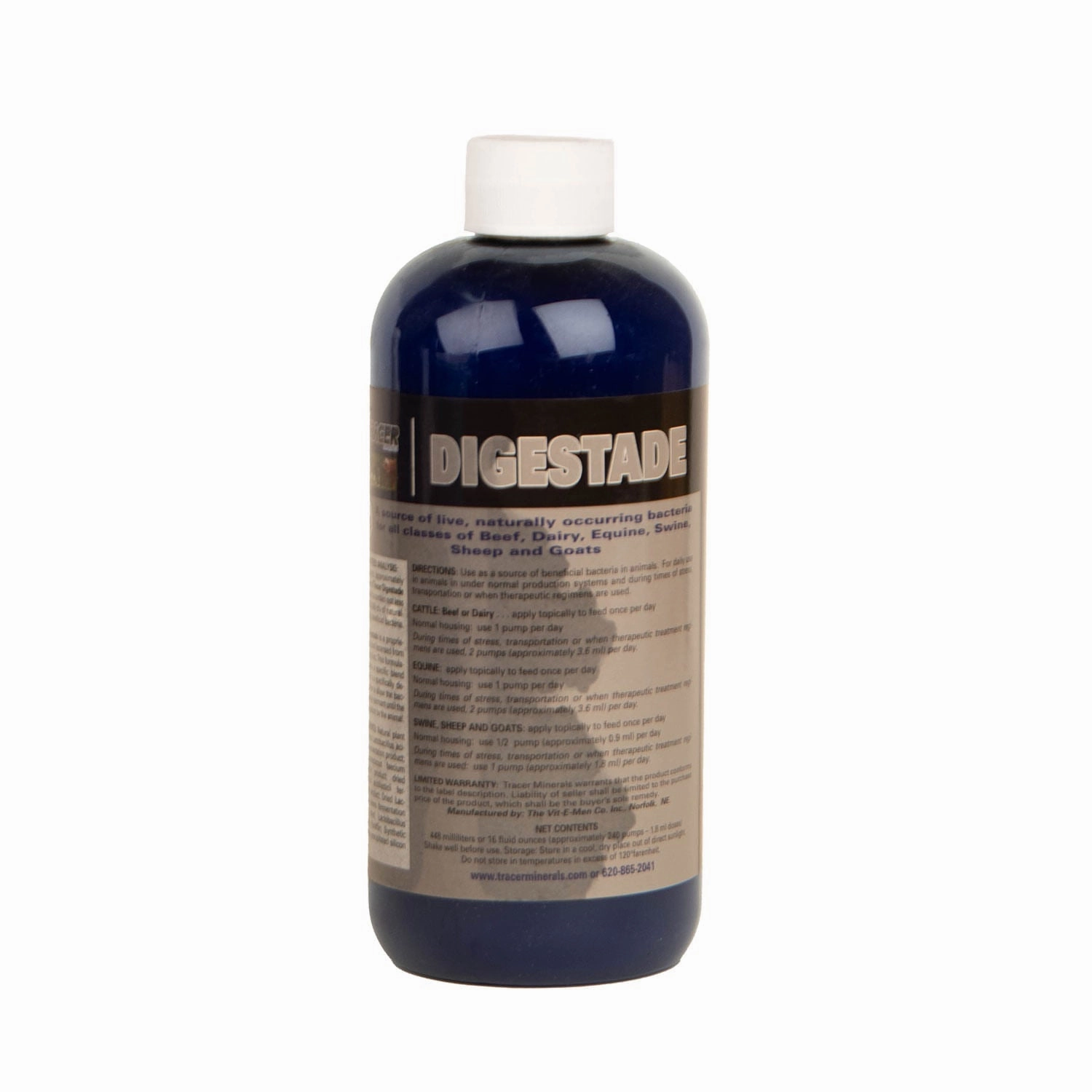Tracer Digestade Liquid Digestive Supplement for Horses & Livestock